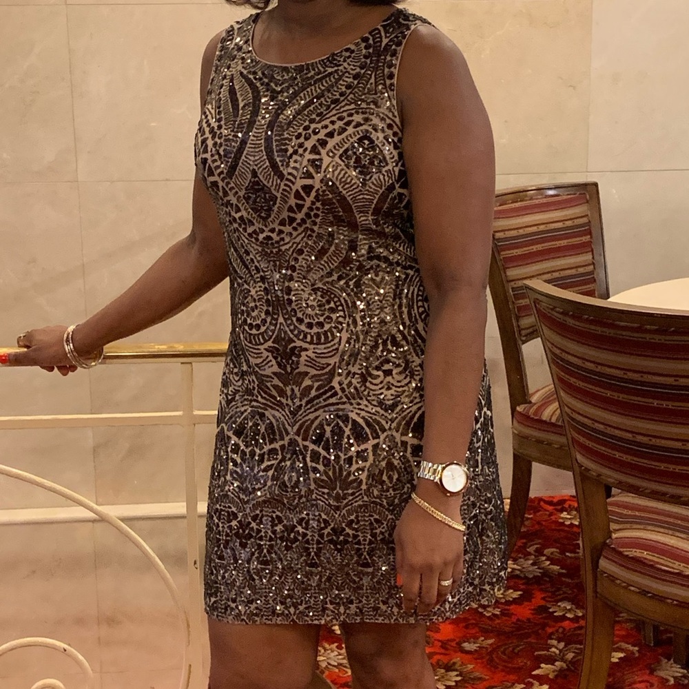 Embellished Cocktail Dress